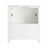 SoBuy BZR101-W Mueble para Debajo del Lavabo 2 Puertas 60 x 34 x 65,5 cm