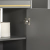 SoBuy BZR129-HG Mueble para Debajo del Lavabo con 2 Puertas