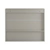 SoBuy BZR134-NG Armario de Pared con Espejo con 2 Puertas