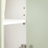 SoBuy BZR139-GR Mueble para Debajo del Lavabo Fregadero 60 x 30 x 60 cm Verde y Blanco
