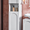 SoBuy BZR163-W Armario Alto de Baño con 1 Compartimento Abierto