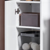 SoBuy BZR163-W Armario Alto de Baño con 1 Compartimento Abierto
