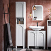 SoBuy BZR163-W Armario Alto de Baño con 1 Compartimento Abierto