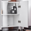 SoBuy BZR164-W Mueble para Debajo del Lavabo con 2 Puertas