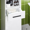 SoBuy BZR166-W Armario para Baño Alto Blanco 31 x 30 x 182 cm