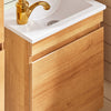 SoBuy BZR169-N Armario Colgante para Baño con Lavabo 41 x 25 x 52 cm