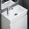 SoBuy BZR170-W Armario con lavabo para baño Blanco 41 x 25 x 52 cm