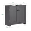 SoBuy BZR18-II-DG Mueble para Debajo del Lavabo Gris