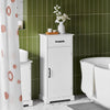 SoBuy BZR207-W Armario de Baño Estrecho Auxiliar de Baño con Cajón Blanco 42x30x93cm