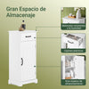 SoBuy BZR207-W Armario de Baño Estrecho Auxiliar de Baño con Cajón Blanco 42x30x93cm