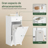SoBuy BZR21-W Cesto para Ropa Sucia con un cajón Blanco