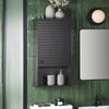 SoBuy BZR25-SCH Armario de baño de Pared con 1 Puerta Negro
