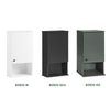 SoBuy BZR25-W Armario de baño de Pared con 1 Puerta