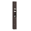SoBuy BZR34-II-BR Mueble Columna de Baño con 5 Estantes Abiertos 2 Puertas y 1 Cajón Marron
