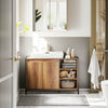 SoBuy BZR63-L-PF Armario Bajo Lavabo 90cm Industrial