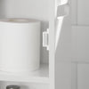 Preventa-SoBuy BZR85-W Soporte para Papel Higiénico para baño Blanco 20 x 18 x 75 cm