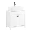 SoBuy BZR98-W Mueble para Debajo del Lavabo Blanco 60 x 35 x 60 cm