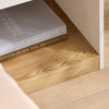 SoBuy FBT128-WN Mesita de Noche Mesa Auxiliar con 1 cajón Blanco y Madera