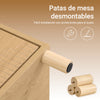 SoBuy FBT166-N Mesita de Noche con 2 cajones y Estante 40 x 42 x 47 cm