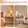 SoBuy FHK37-N Estantes de Pared Perchero de pared con 2 cajones Natural