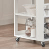 SoBuy FKW12-II-W Carrito Auxiliar de Cocina con 3 Estantes y 1 Cajón