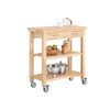 SoBuy FKW24-N Carro de Cocina con 2 cajones y 2 Estantes