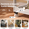 Detalle 4 ruedas 2 con freno carrito SoBuy FKW45-KA movilidad estabilidad cocina comedor