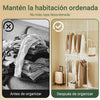 SoBuy FRG109-II-W Perchero Extensible con 2 Niveles Blanco