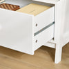 SoBuy FRG116-K-W Estanterías Librerías con 4 Estantes y 1 Cajón Blanco L44cm