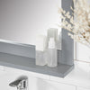SoBuy FRG129-SG Mueble de Pared con Espejo con 1 Estante Gris