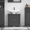 SoBuy FRG237-II-DG Mueble para Debajo del Lavabo Gris Oscuro