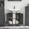 SoBuy FRG237-II-DG Mueble para Debajo del Lavabo Gris Oscuro
