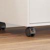 SoBuy FSB09-E-W Aparador de Cocina para microondas con Enchufes 4 en 1
