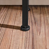 SoBuy FSB19-N Mesa de Entrada L120cm Color de madera/negro