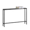 SoBuy FSB19-XL-SCH Mesa de Consola de Mármol Negro 120 x 20 x 80 cm
