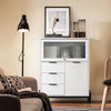SoBuy FSB94-W Aparador Multifuncional para Pasillo salón y Cocina