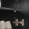 SoBuy FSR117-SCH Banco de almacenamiento con 2 Puertas Negro