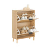 SoBuy FSR200-N Zapatero Entrada Recibidor Mueble de Madera con 2 Cajones Abatibles