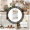 SoBuy FSR205-WN Zapatero Entrada con 2 Puertas Abatibles y Estante Blanco y Madera