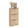 SoBuy FSR213-N Zapatero Estrecho Madera 24cm Diseño nórdico