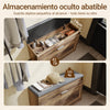 SoBuy FSR218-F Banco Zapatero con cojín Profundidad Ultrafina 24cm
