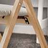 SoBuy FST40-HG Silla Plegable de Madera Gris 40x45 cm