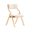 SoBuy FST40-W Silla Plegable de madera Beige