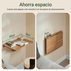 SoBuy FWT03-PF Mesa Plegable de Pared 60x40cm Vintage 50kg Escritorio Abatible