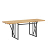 SoBuy FWT113-N Mesa Plegable y Extensible para 2-8 personas | para Comedor, Oficina