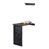 Preventa-SoBuy FWT20-SCH Mesa Plegable de Pared con Pizarra Frontal Negro