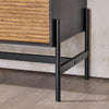 SoBuy HFSB02-SCH Aparador de Cocina Recibidor Buffet con 1 Puerta y 3 Cajones