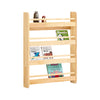 Preventa-SoBuy KMB08-K-N Librería infantil con 4 Estantes L60cm Natural