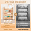 Preventa-SoBuy KMB08-K-N Librería infantil con 4 Estantes L60cm Natural