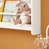 SoBuy KMB08-W Librería infantil con 4 Estanterías L80cm